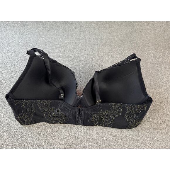 Torrid Bra Lot of 2 Padded Underwire Support Black Size 46DDD - Picture 4 of 14